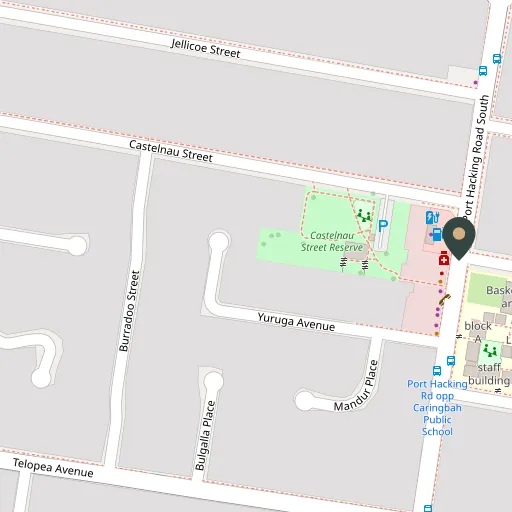 Map showing The Smile Space Lilli Pilli on Port Hacking Road