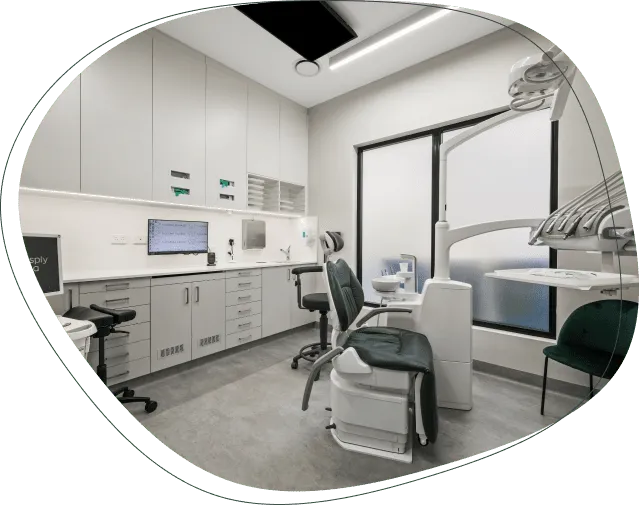 A treatment room at The Smile Space